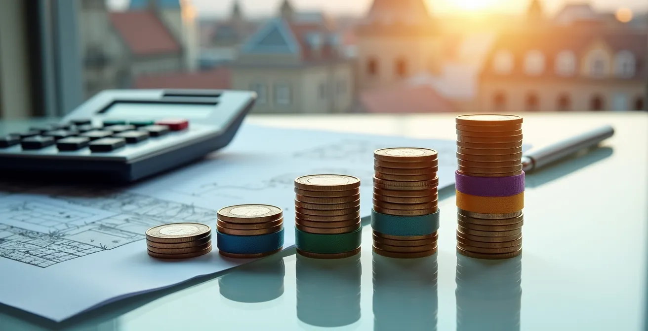 Visualisation de la répartition des frais de notaire dans l'immobilier neuf à Toulouse